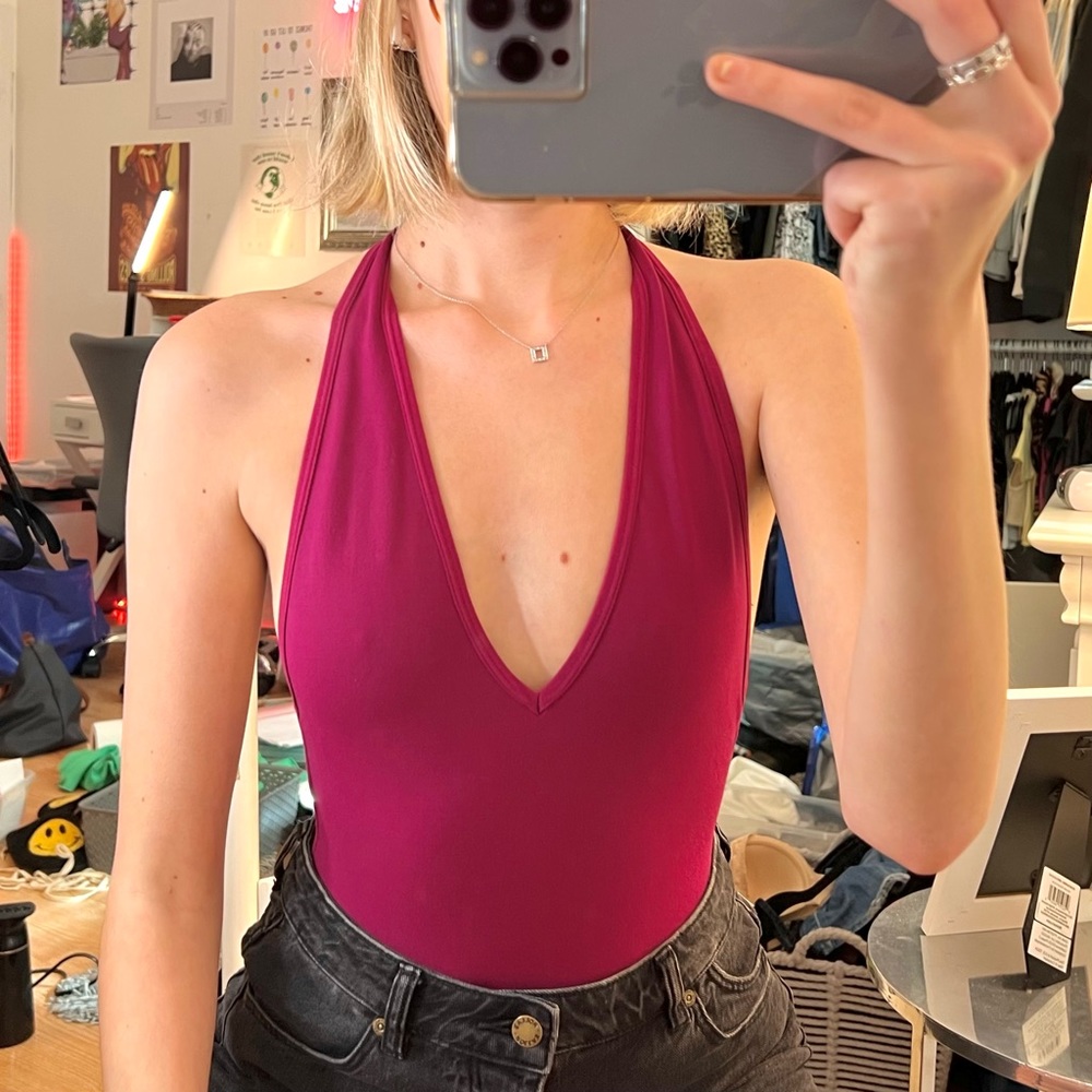 TIGER MIST • HALTER BODYSUIT